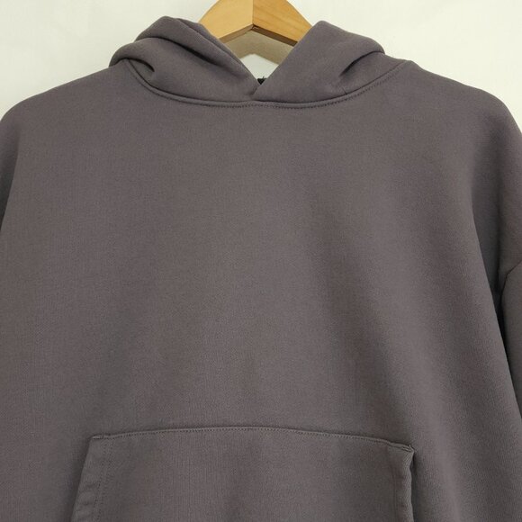 Seventh Earth Studios Hoodie heavyweight Sweatshirt Large Grey 7th - Picture 6 of 8